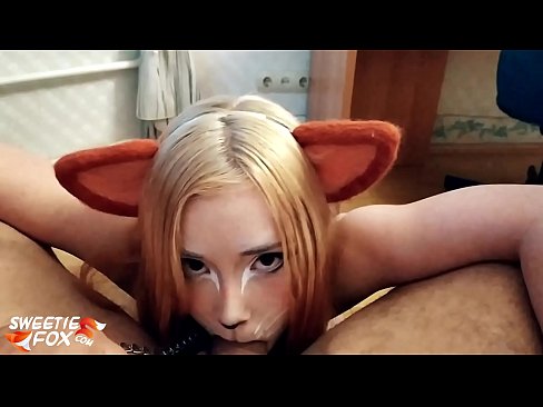 ❤️ Kitsune schluckt Schwanz und Sperma in ihrem Mund ❤❌ Sex video bei uns de.hentaizm.ru ❌️